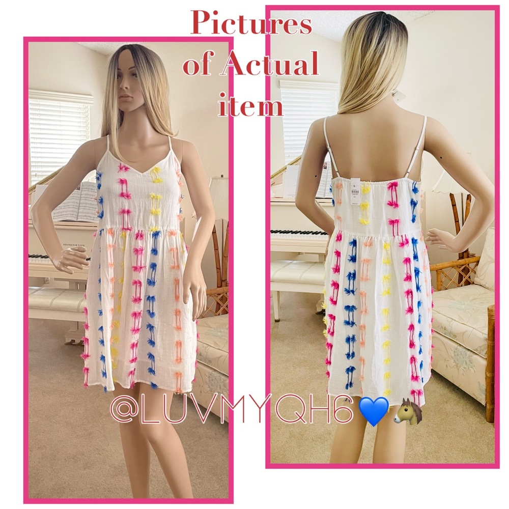 Lou & Grey Loft Fringe Cami Dress - Picture 2 of 4